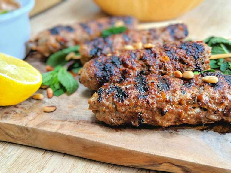 Lamb Koftas With Harissa Dip | Recipe | Cuisine Fiend